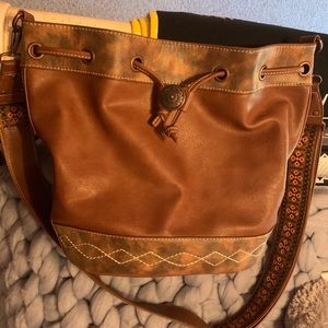 Blazin roxx real leather purse